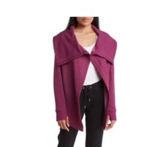Z by ZELLA Drape Collared Cardigan